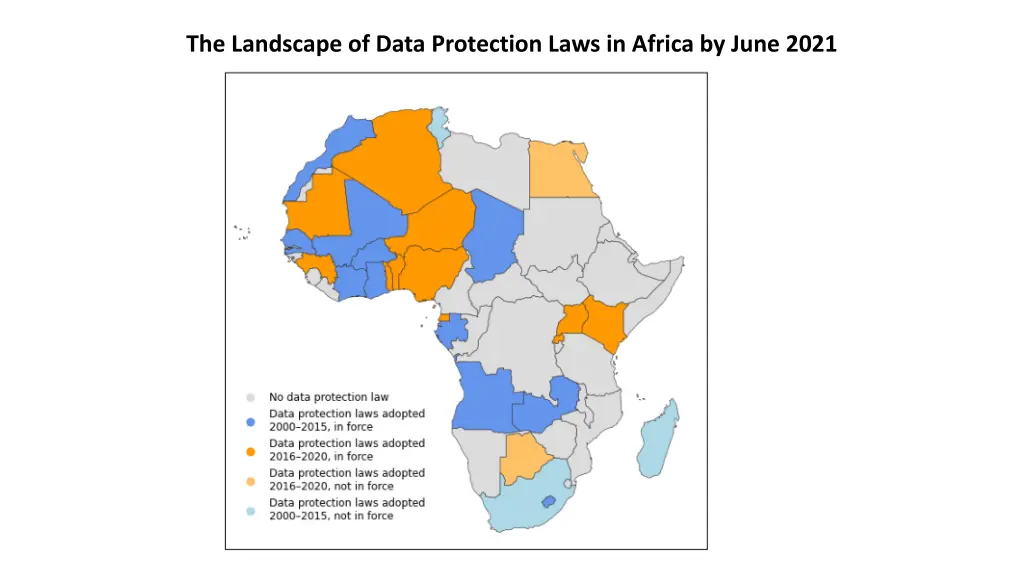 the landscape of data protection laws in africa