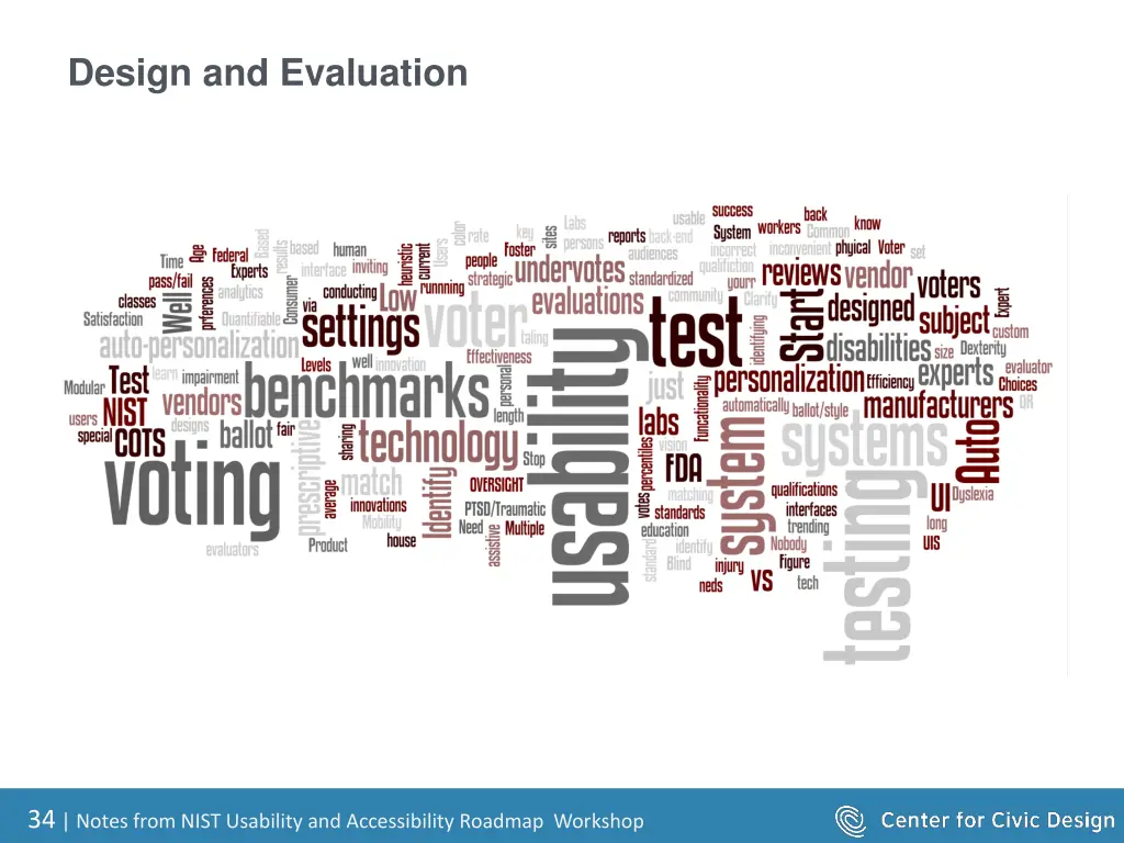 design and evaluation