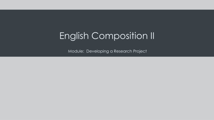 english composition ii