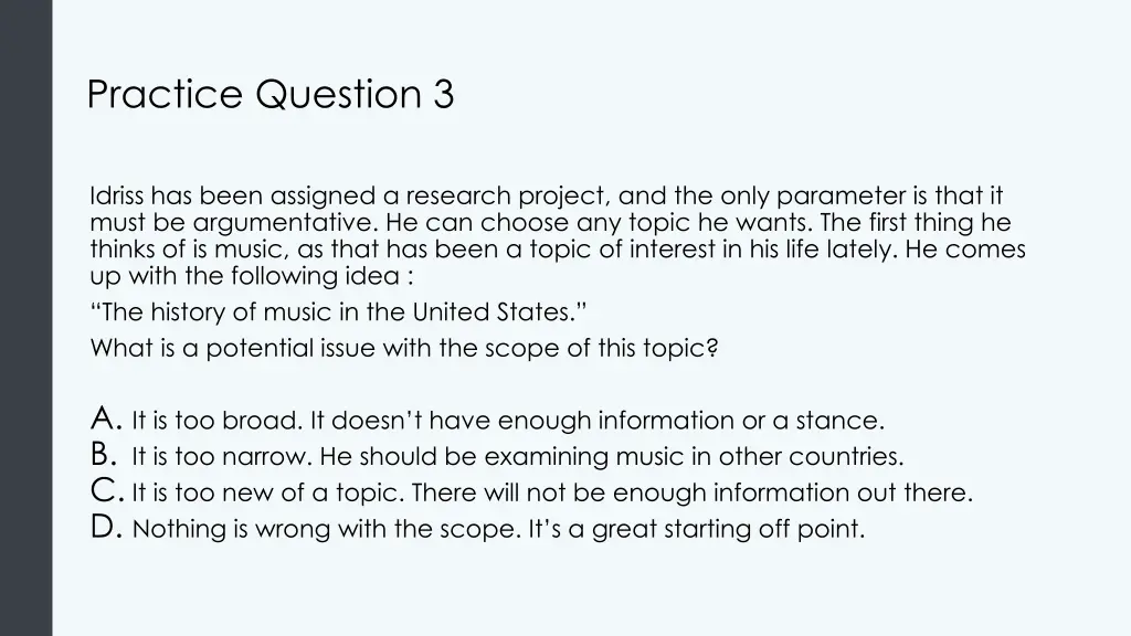 practice question 3