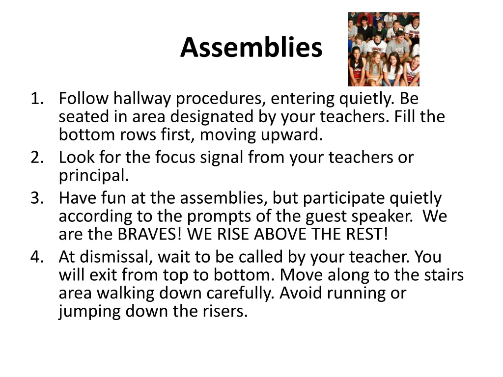 assemblies