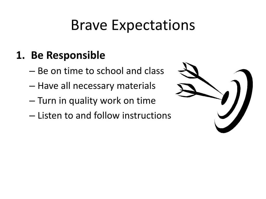 brave expectations 1