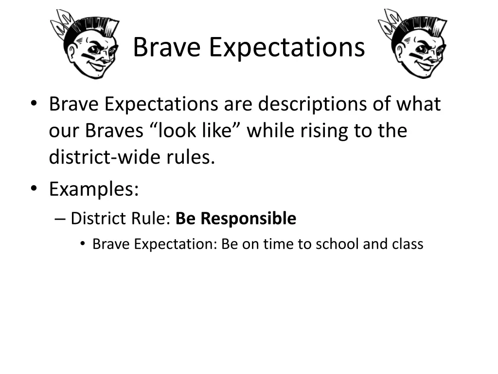 brave expectations