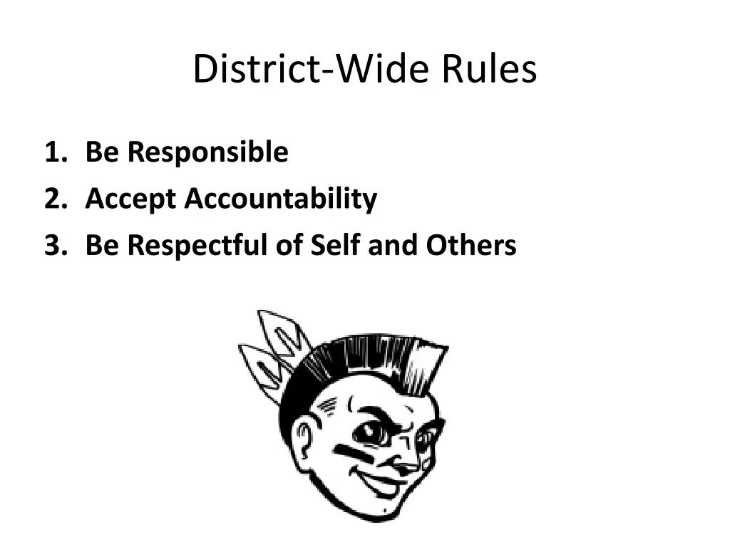 district wide rules