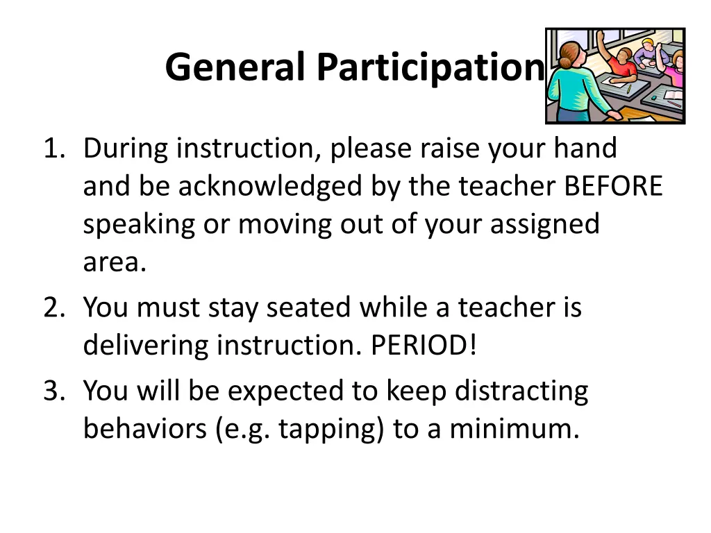 general participation