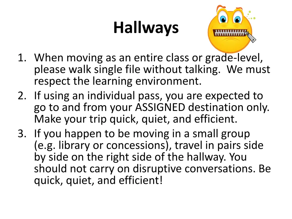 hallways