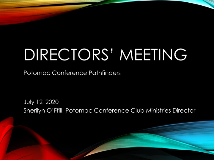 directors meeting