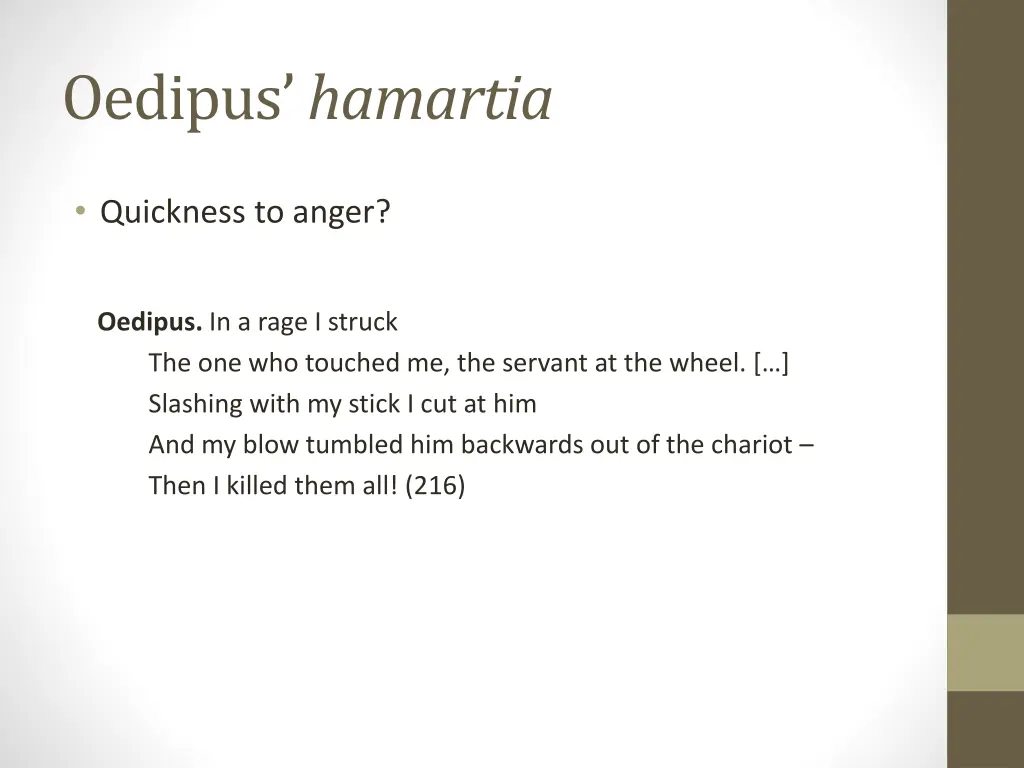 oedipus hamartia 2