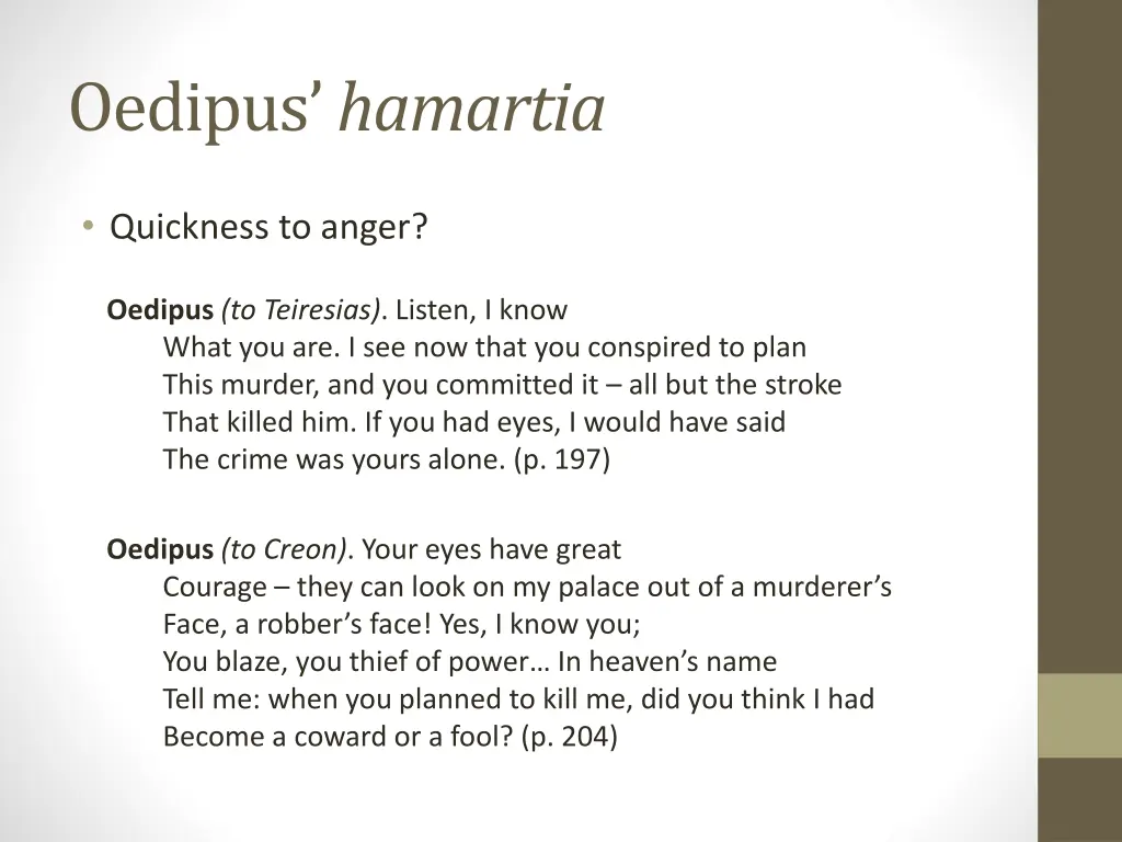 oedipus hamartia 3