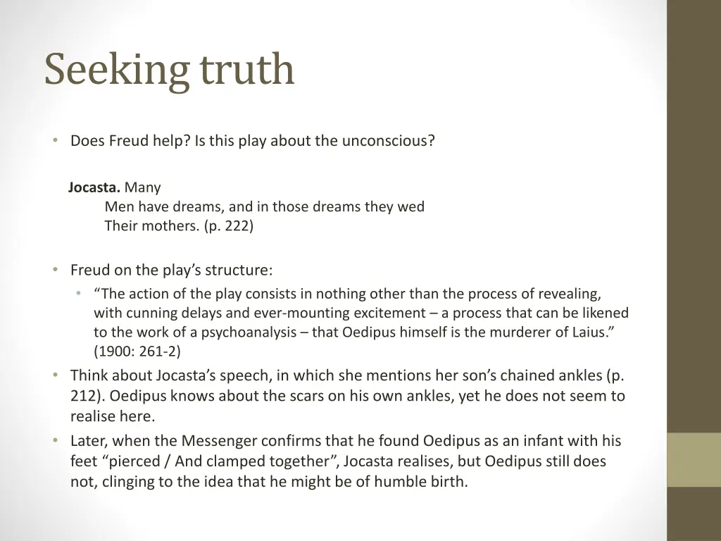 seeking truth 3