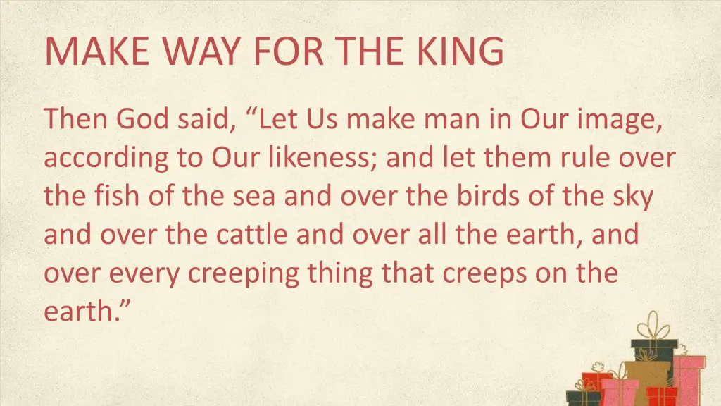 make way for the king 2