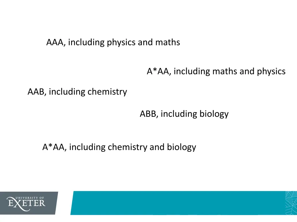 aaa including physics and maths