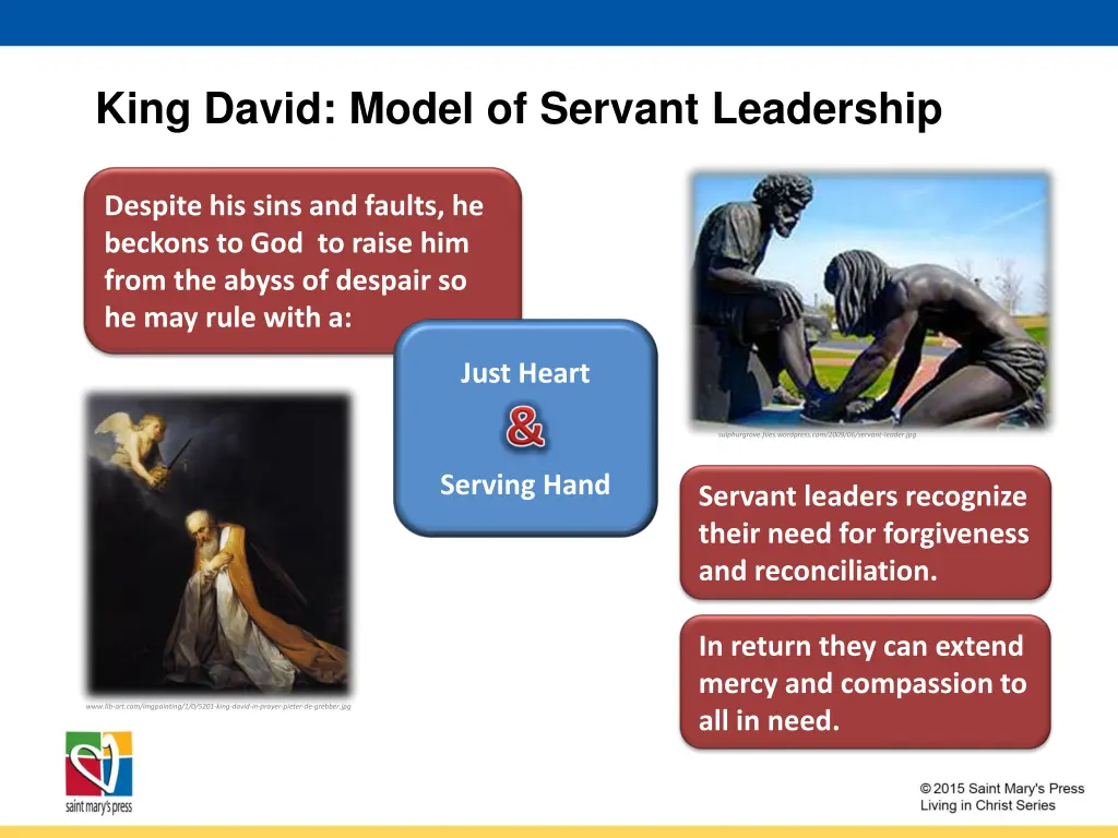 king david model of servant leadership