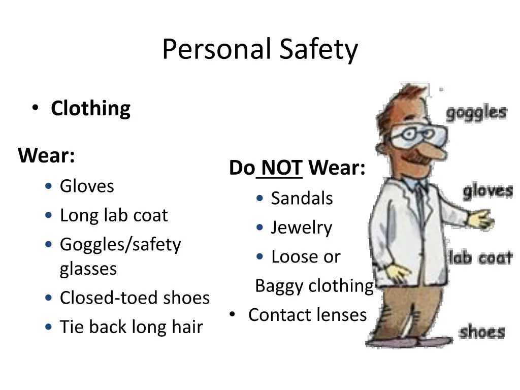 personal safety