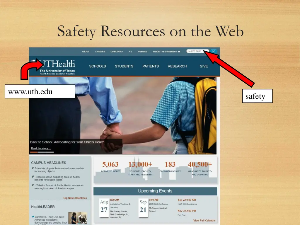 safety resources on the web