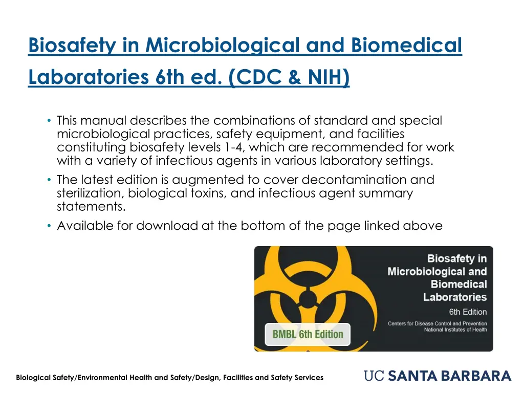 biosafety in microbiological and biomedical