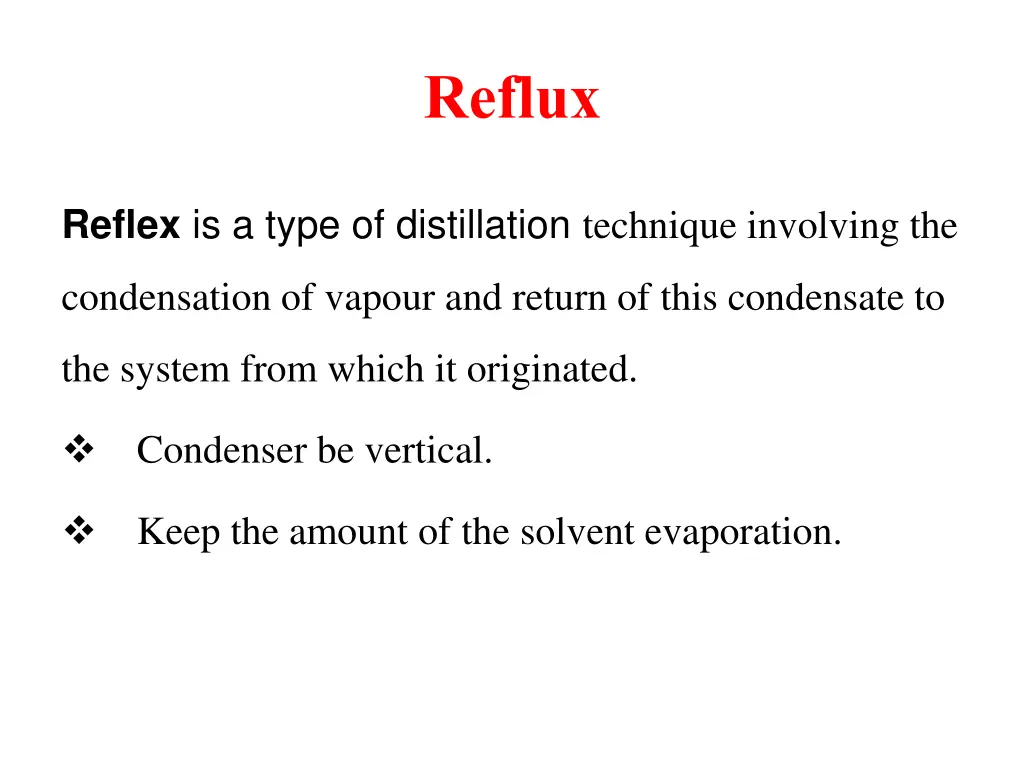 reflux