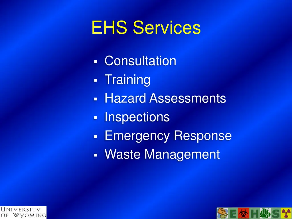 ehs services