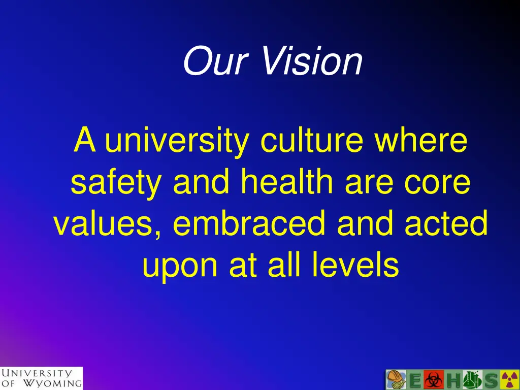 our vision