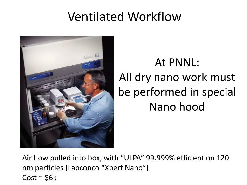 ventilated workflow