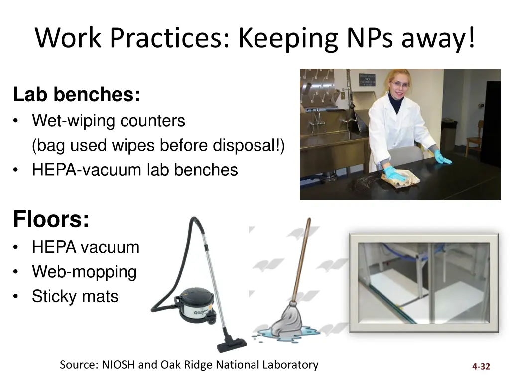 work practices keeping nps away