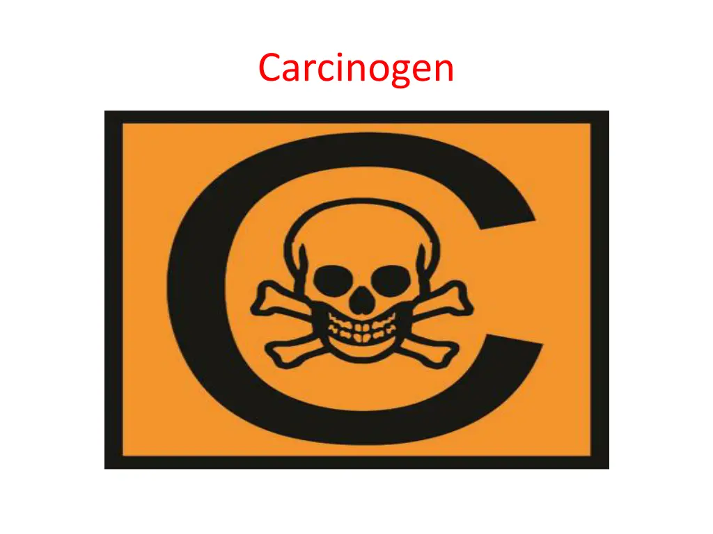 carcinogen