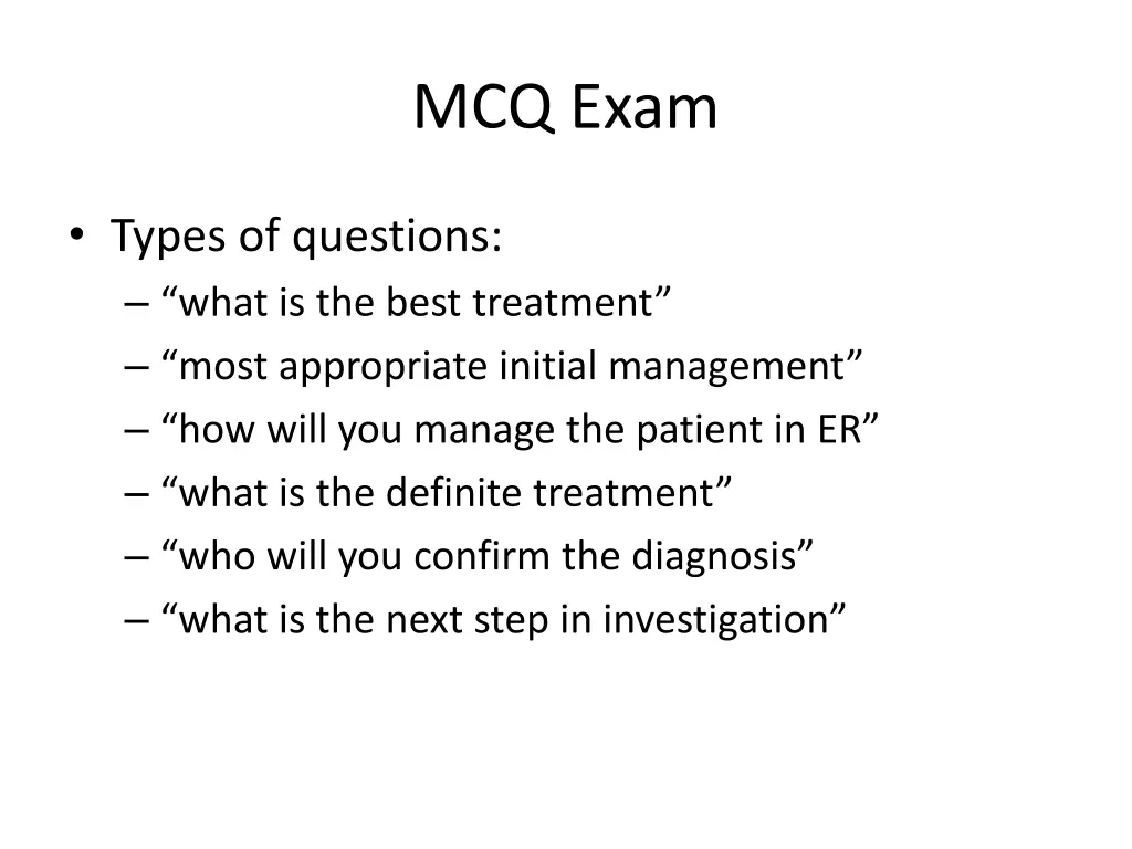 mcq exam 7