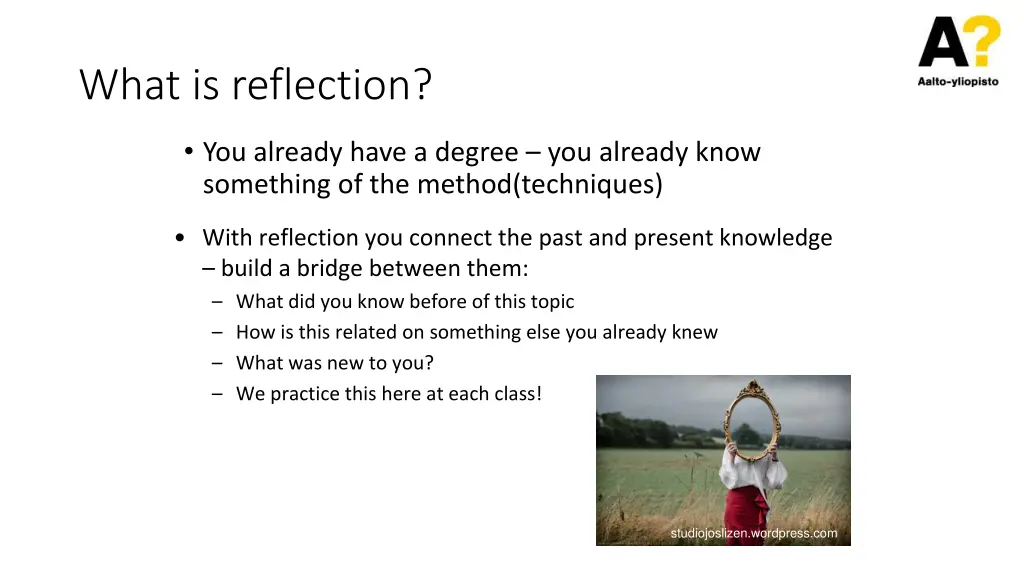 what is reflection