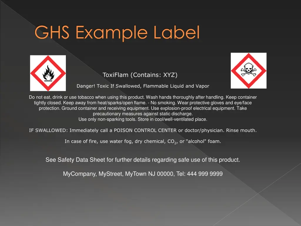 ghs example label