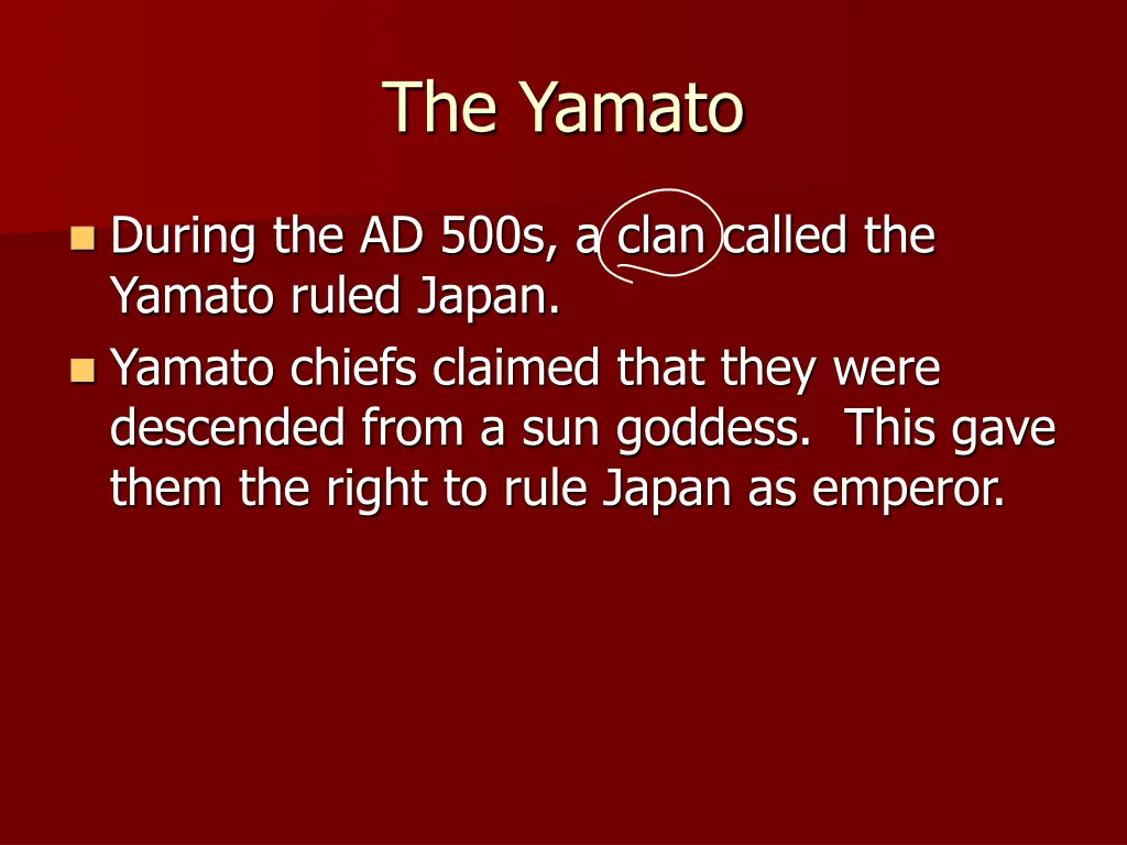 the yamato