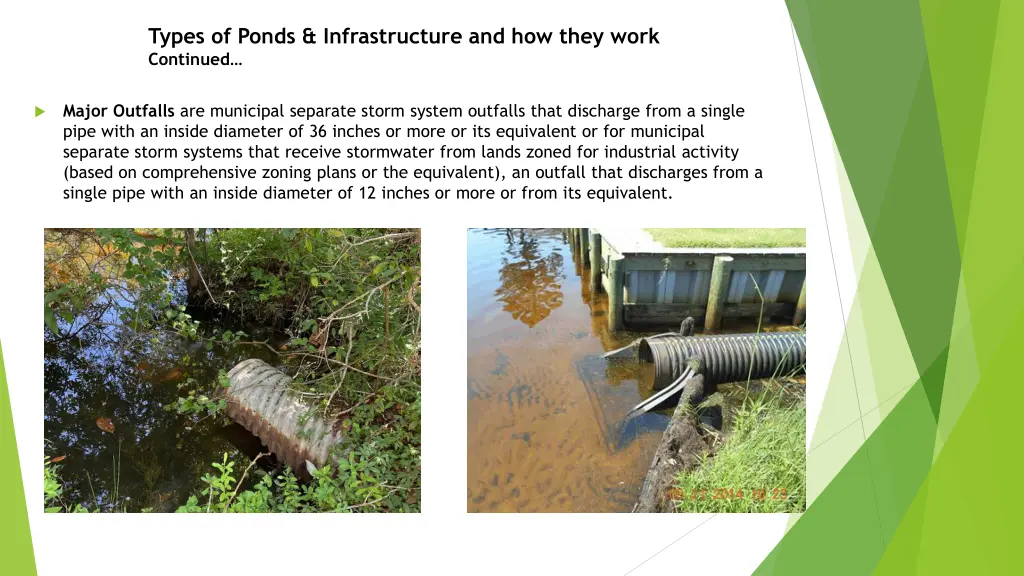 types of ponds infrastructure and how they work 2