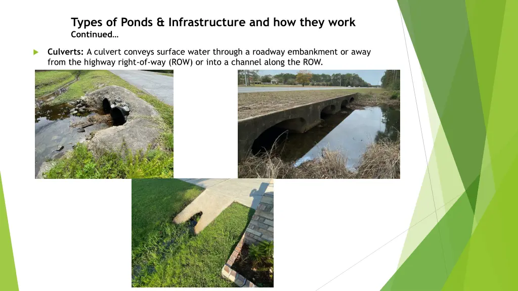 types of ponds infrastructure and how they work 4