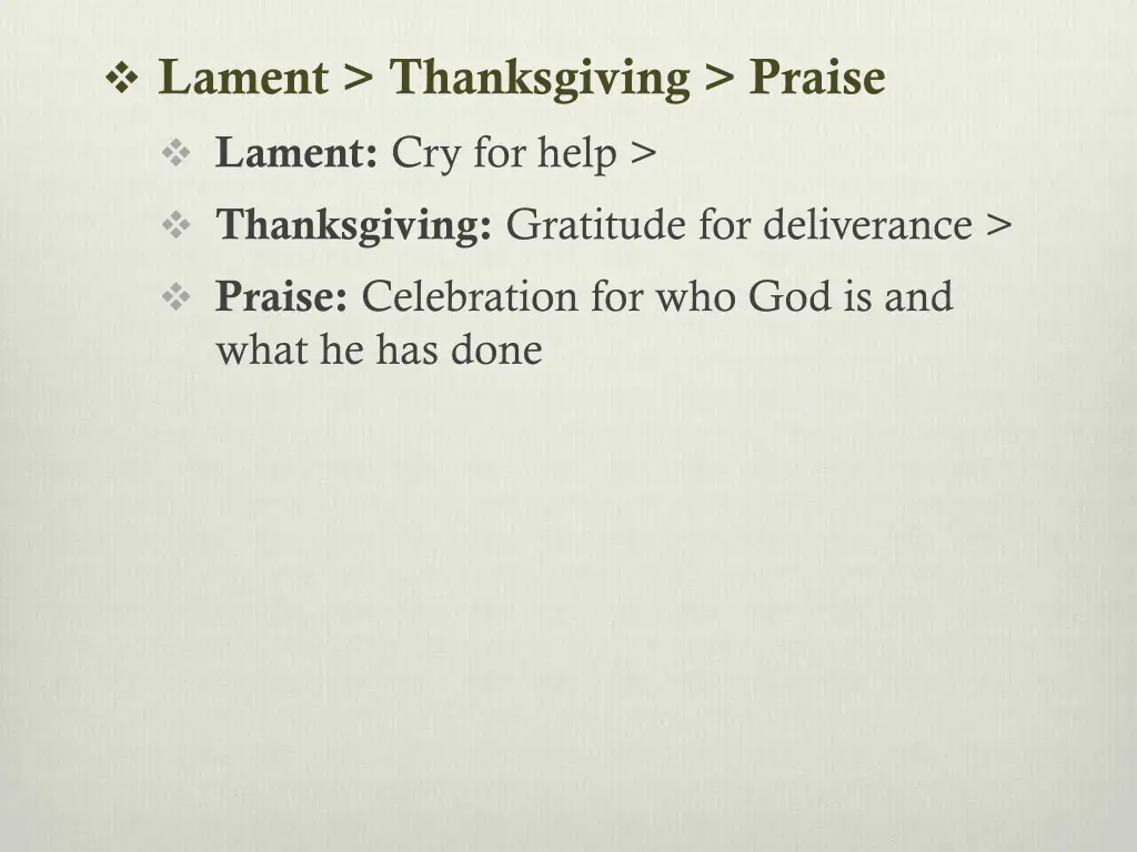 lament thanksgiving praise lament cry for help