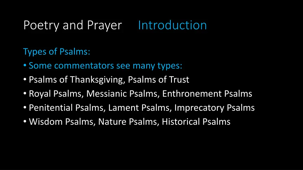 poetry and prayer introduction 12