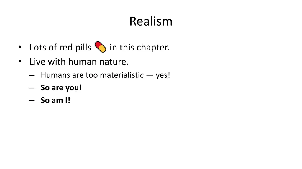 realism