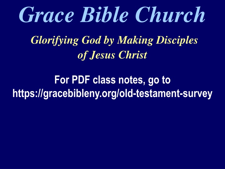 grace bible church