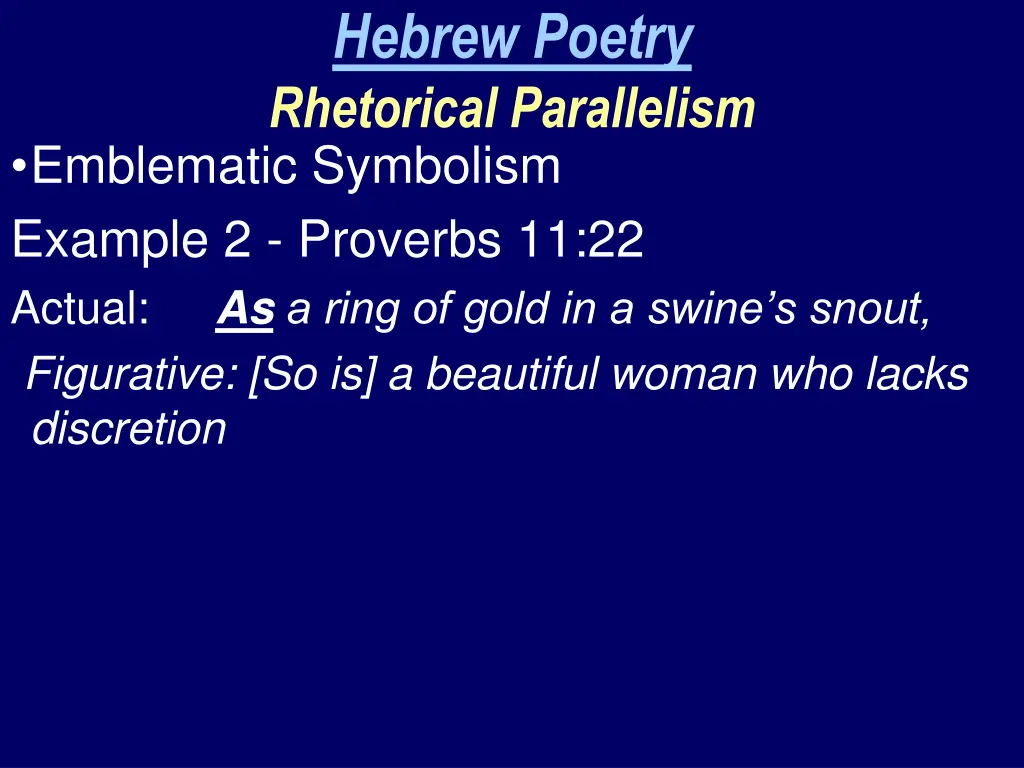 hebrew poetry rhetorical parallelism 2