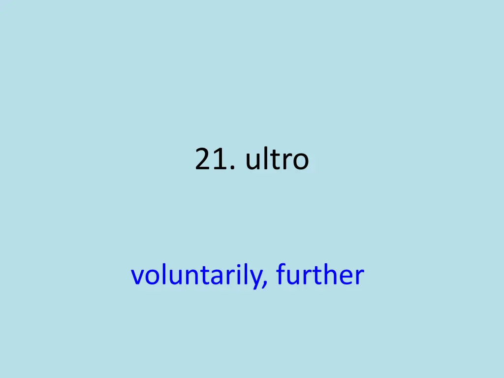 21 ultro 1