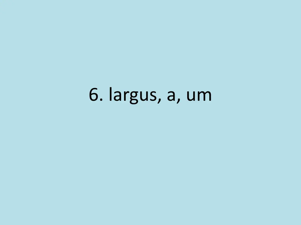 6 largus a um