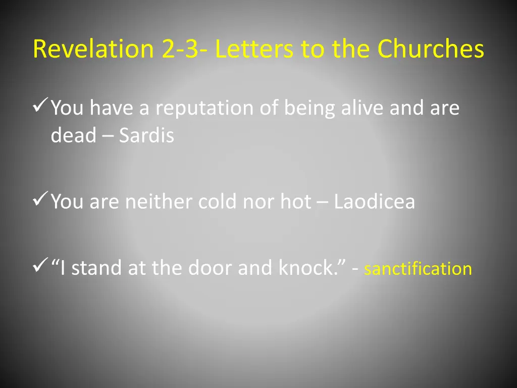 revelation 2 3 letters to the churches