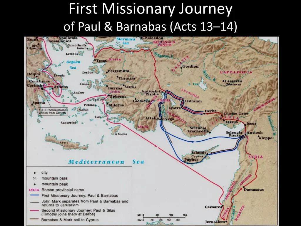 first missionary journey