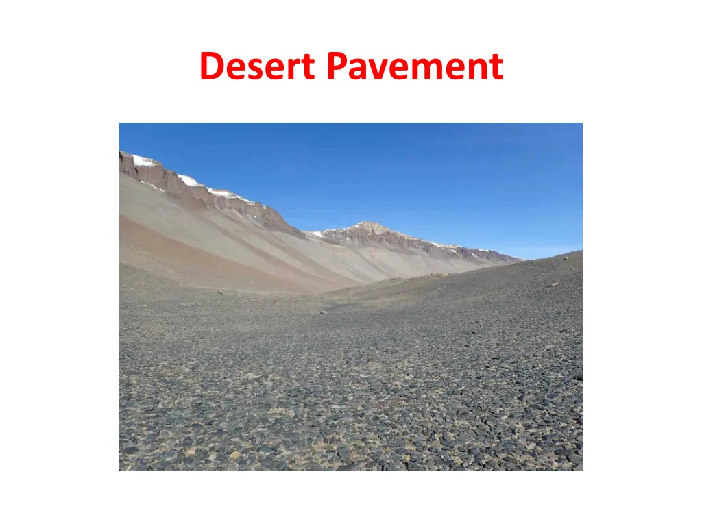 desert pavement