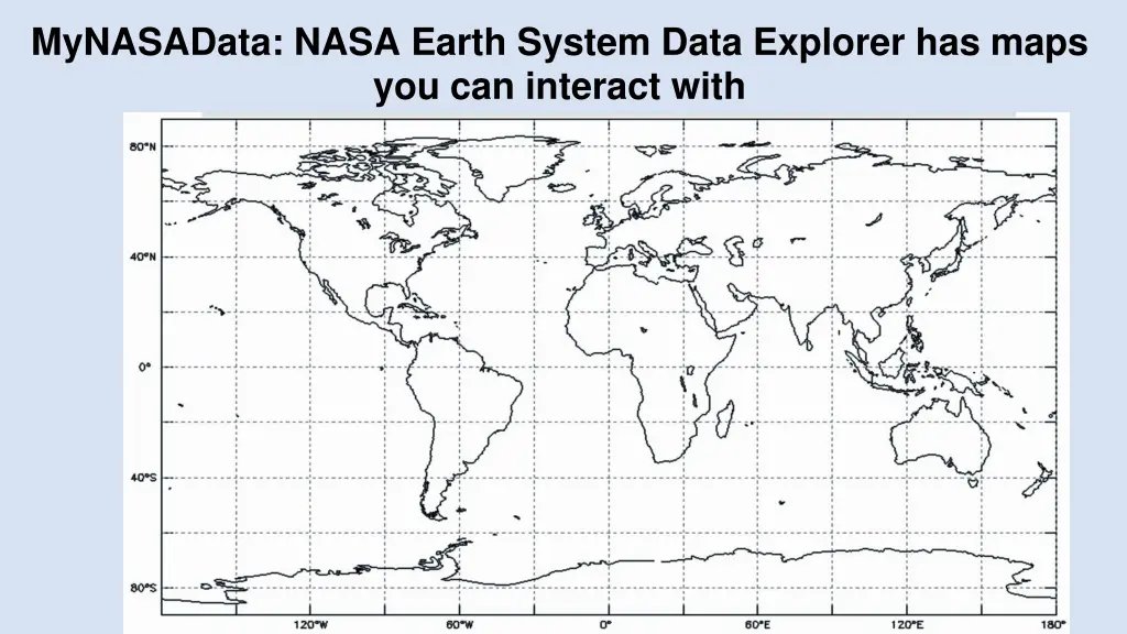 mynasadata nasa earth system data explorer