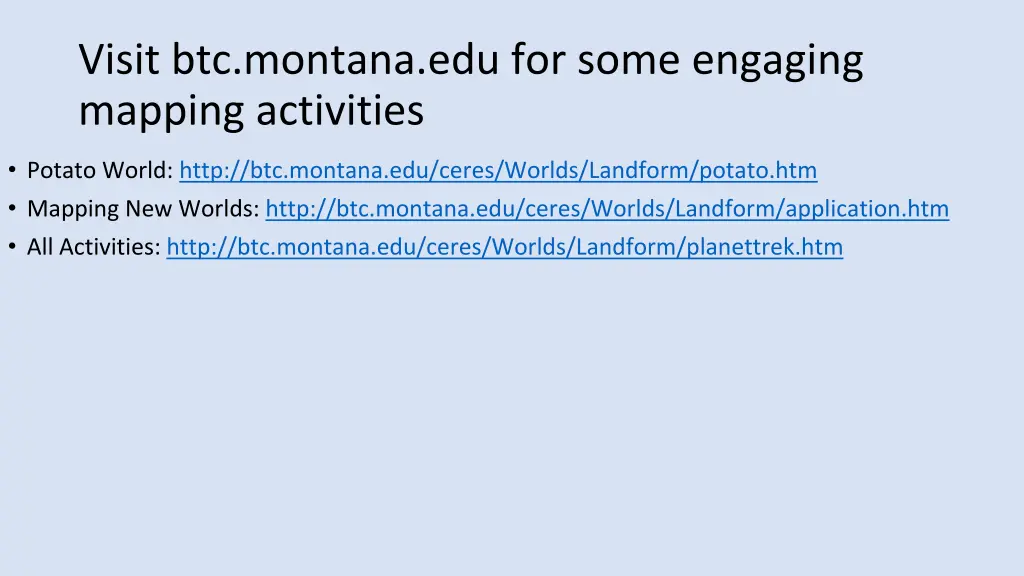 visit btc montana edu for some engaging mapping