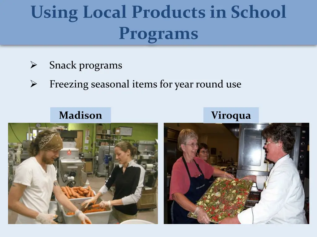 using local products in school programs 2