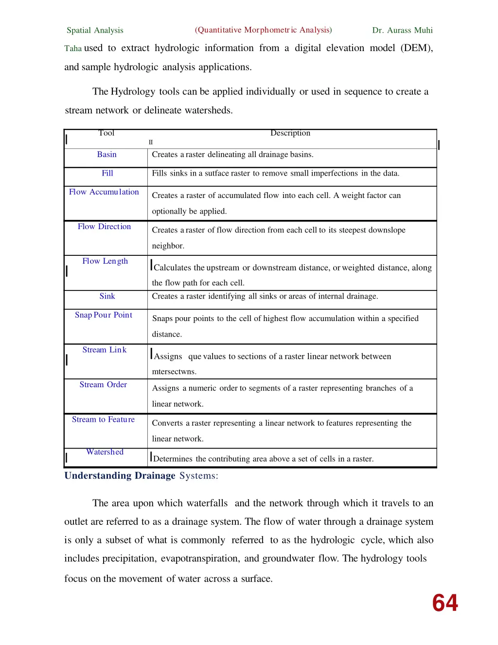 quantitative morphometric analysis 1