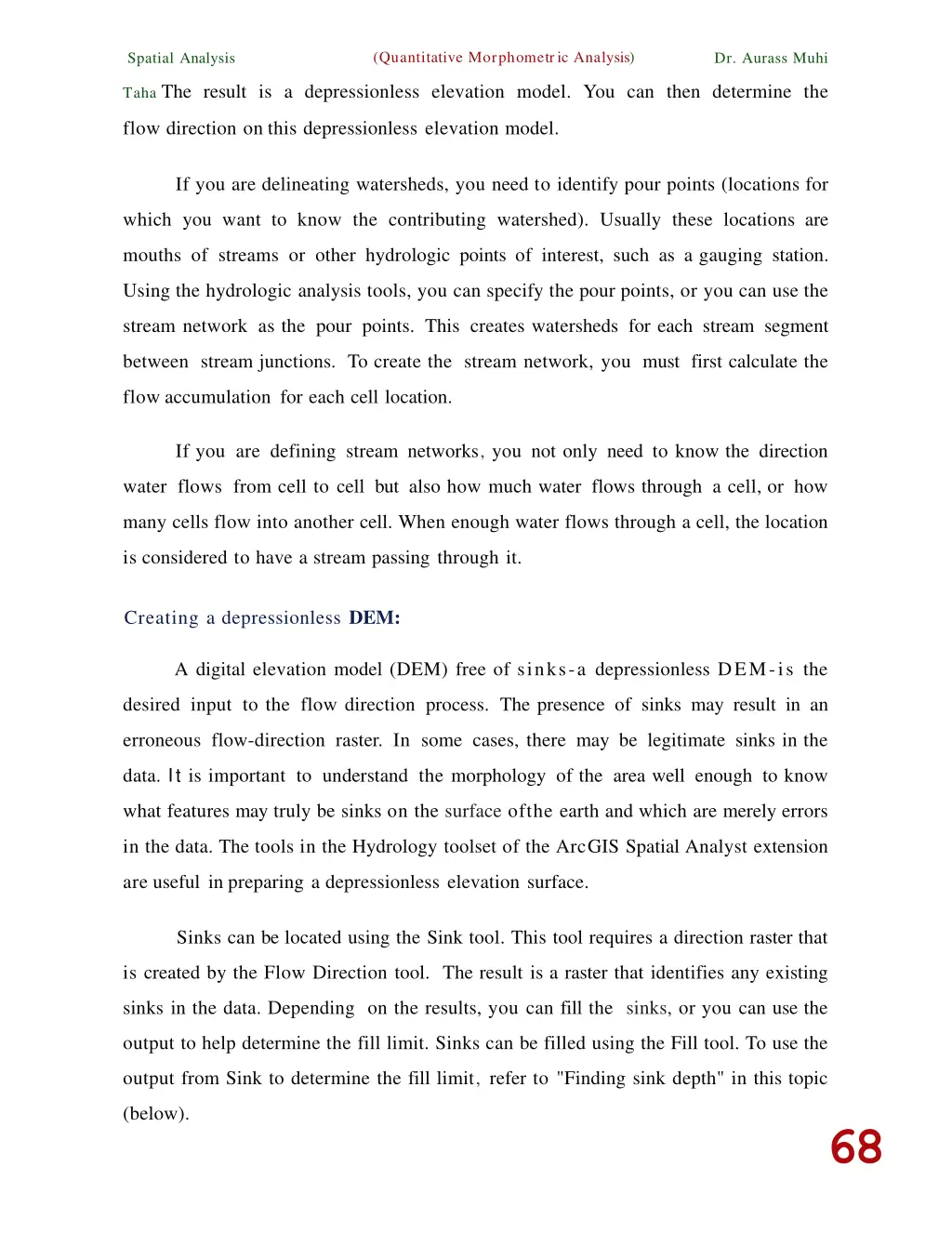 quantitative morphometric analysis 3