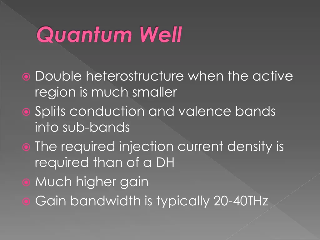 quantum well