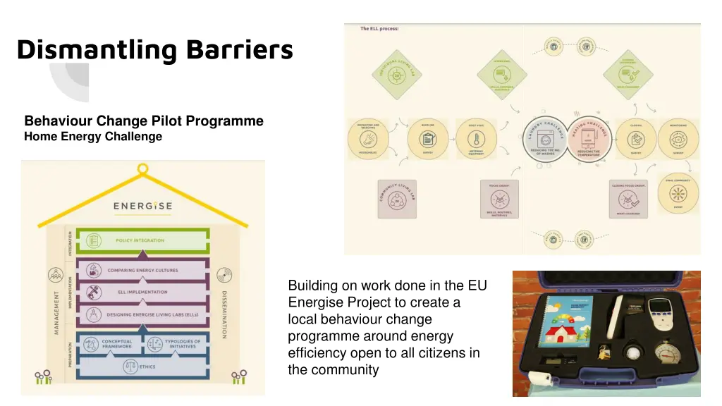 dismantling barriers 1