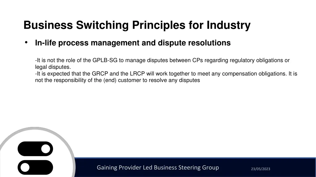 business switching principles for industry 22